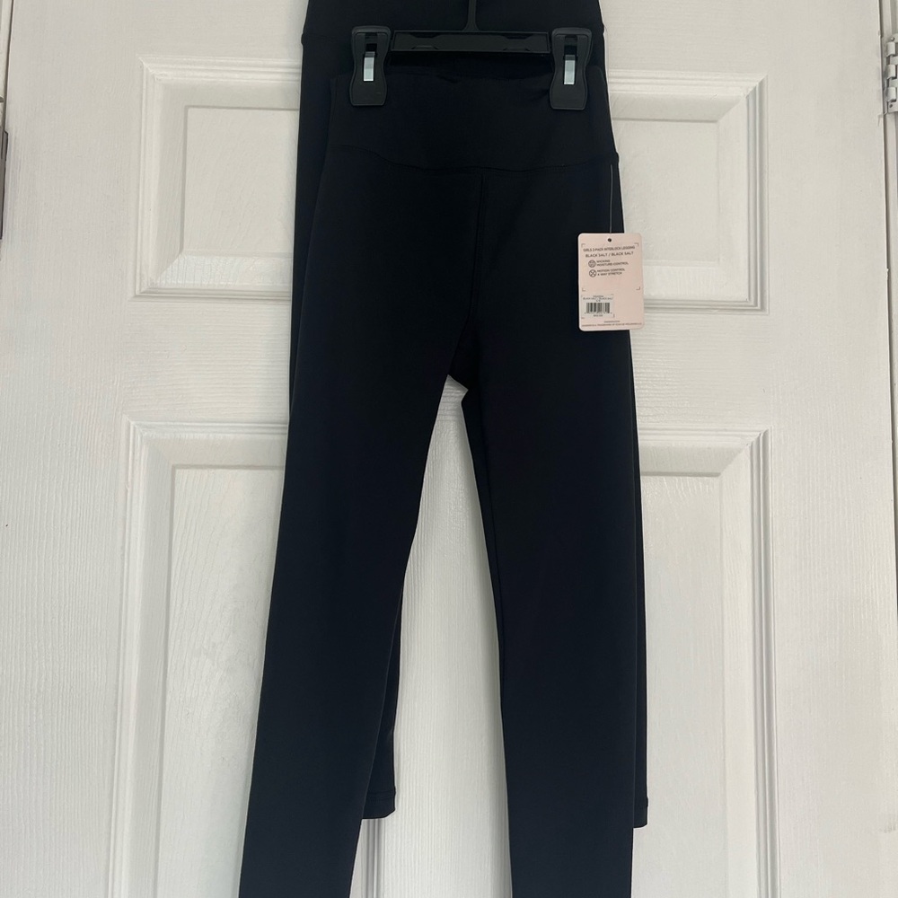 Danskin Girls 5/6 Black Leggings